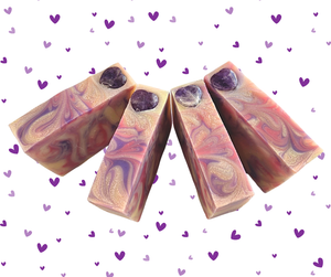 Amethyst - the February StoneSong Shea Soap