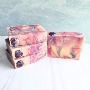Amethyst - the February StoneSong Shea Soap