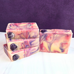 Amethyst - the February StoneSong Shea Soap