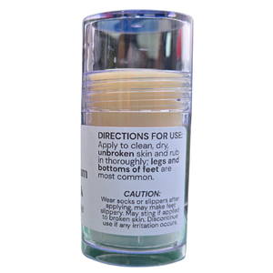 Fragrance-Free Magnesium Chloride Stick | Solid Bedtime Balm for Heels & Legs