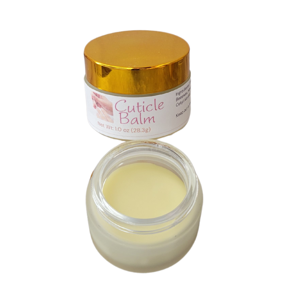 Cuticle Balm to hydrate and nourish nails and cuticles