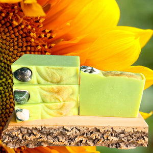 Serene Sardonyx - the August StoneSong Shea Soap