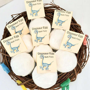 Dinosaur Egg Bath Fizzy, gift for boy girl child, birthday party favor