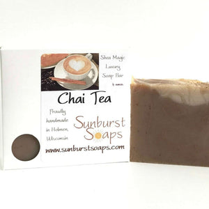 Chai Tea Shea Magic Handmade Artisan Soap Bar