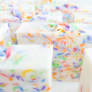 Crazy Daysie Confetti Triple Butter Handmade Artisan Glycerin Soap