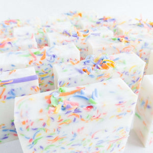 Crazy Daysie Confetti Triple Butter Handmade Artisan Glycerin Soap