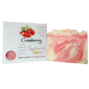 Cranberry Shea Magic Handmade Artisan Soap Bar