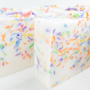 Crazy Daysie Confetti Triple Butter Handmade Artisan Glycerin Soap