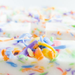 Crazy Daysie Confetti Triple Butter Handmade Artisan Glycerin Soap