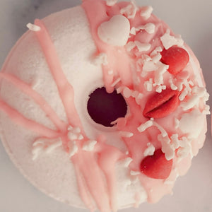 Donut Bath Fizzy, Bath Bomb, seasonal design