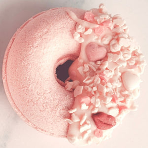 Donut Bath Fizzy, Bath Bomb, seasonal design