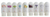 9 bottles of Emu Wonder Lotion standing side by side with different scents