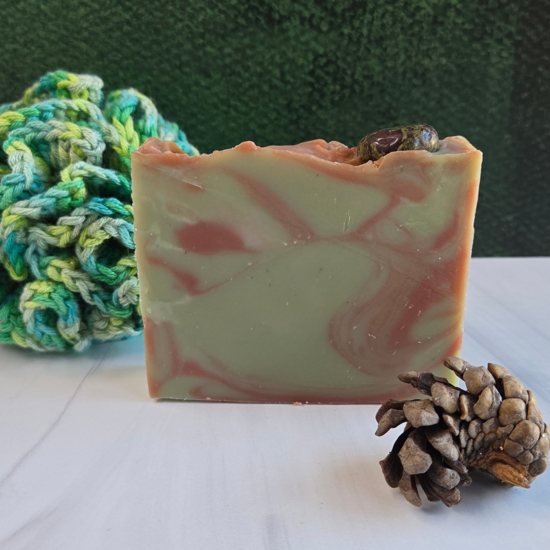 Bloodstone - the March StoneSong Shea Soap