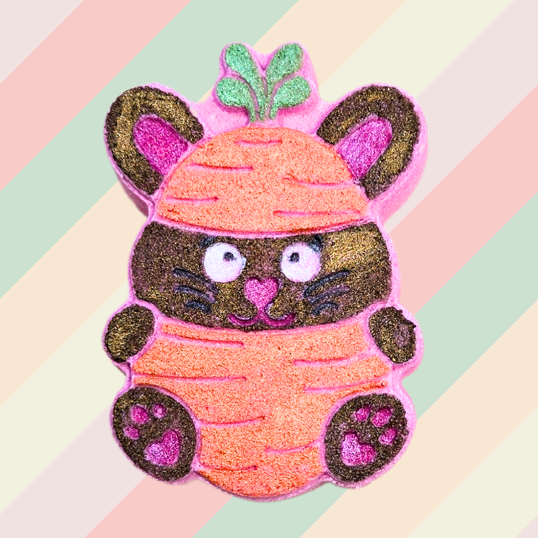 Bunny in a Carrot Bath Fizzy