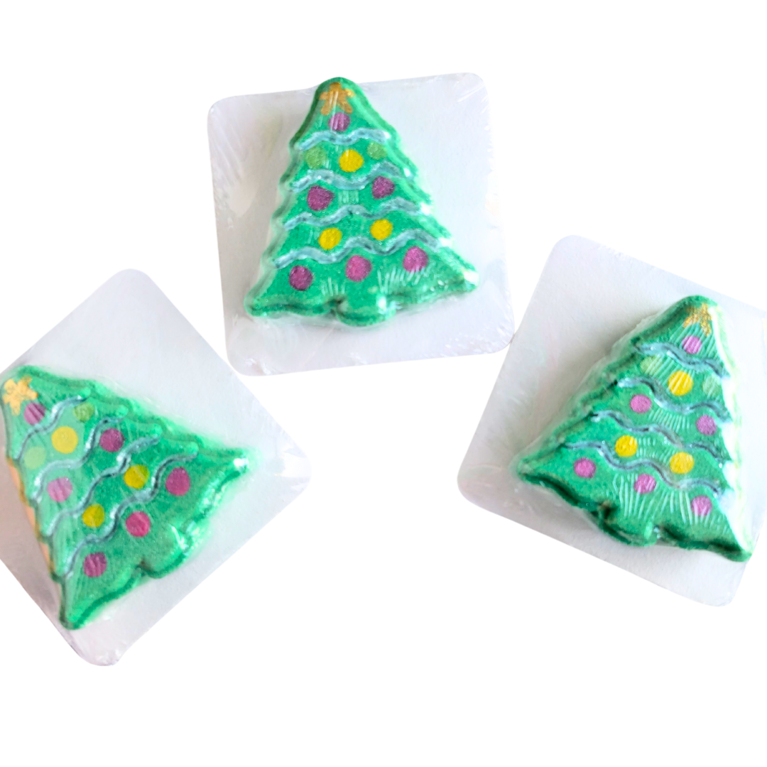 Christmas Tree Bath Fizzy, Bath Bomb
