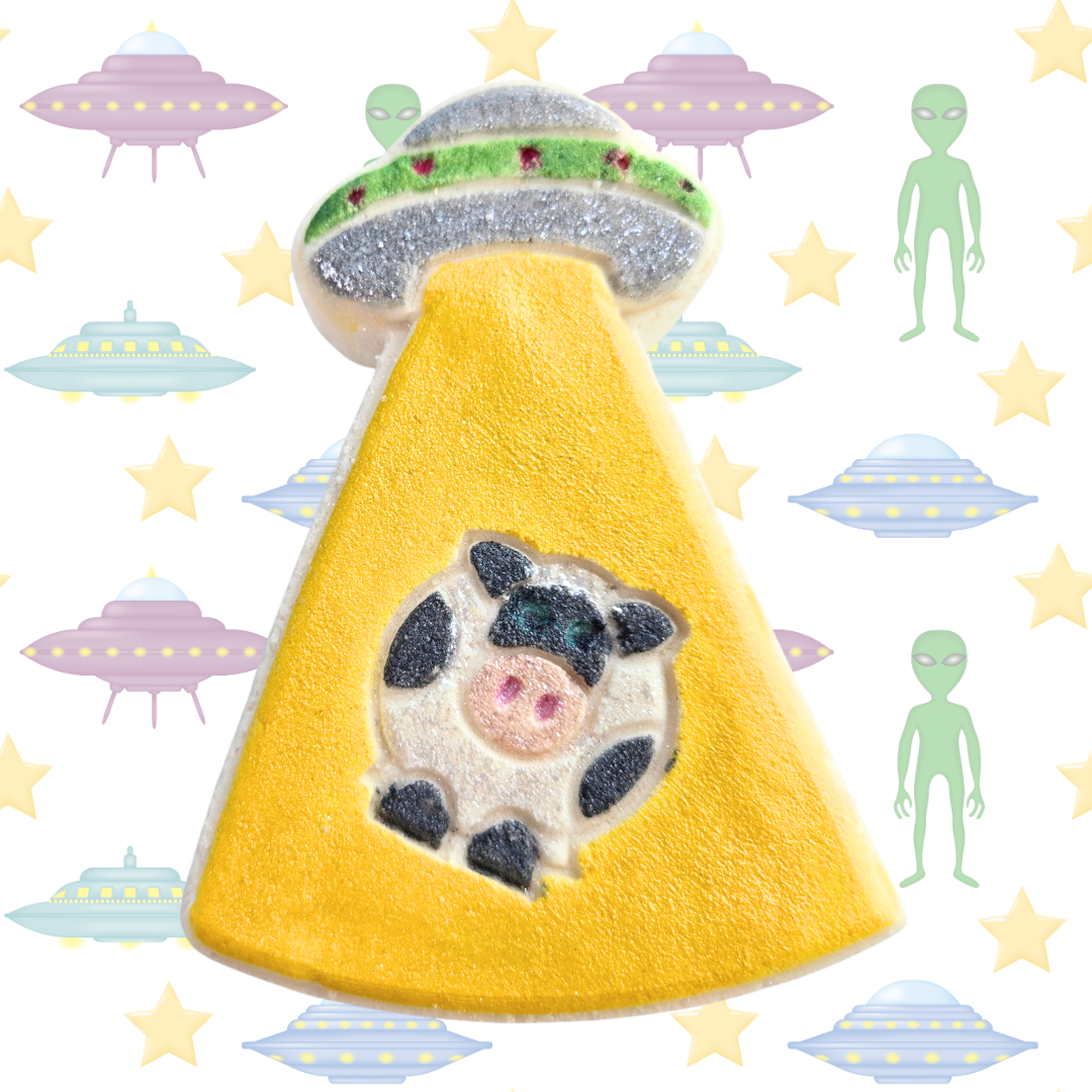 Beam Me Up, Bossie! Bath Fizzy – Handmade Citrus Bath Fizzy with Cocoa Butter
