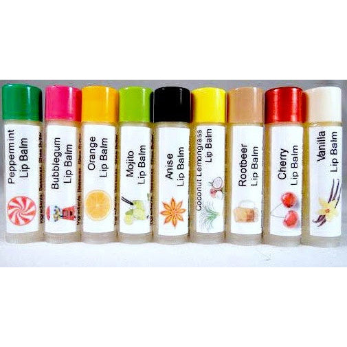 Lip Balm made with beeswax and shea butter