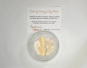 Oats & Honey Clay Mask, 0.8 ounces