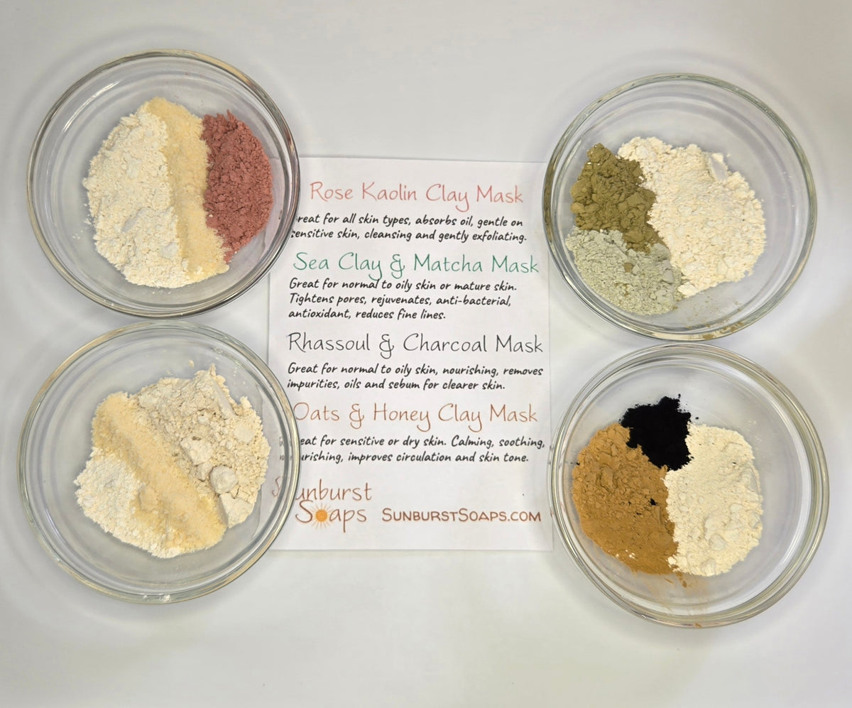 Rhassoul & Charcoal Mask, 0.8 ounces