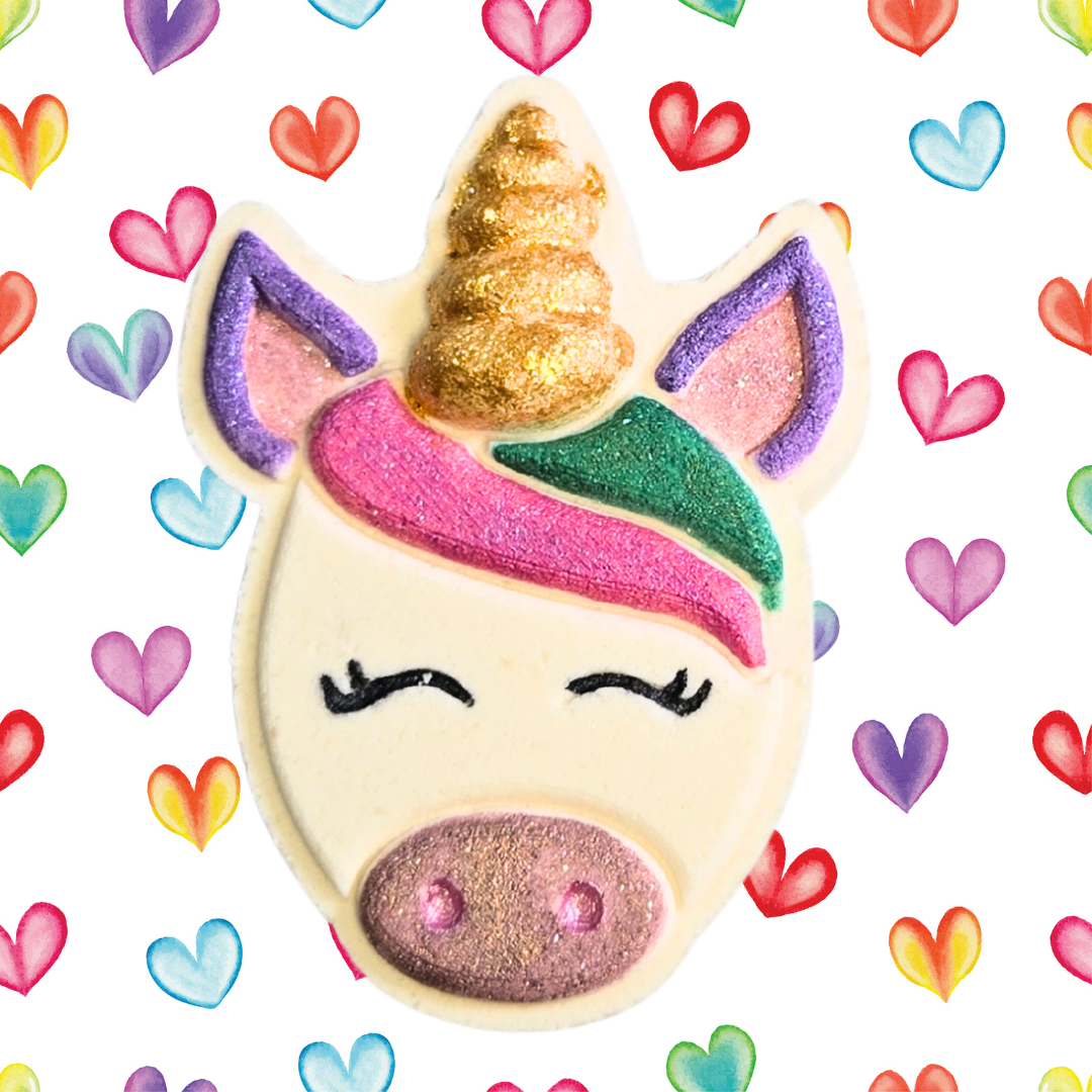 Unicorn Bath Fizzy, Handmade Unicorn Bath Bomb for Kids and Adults