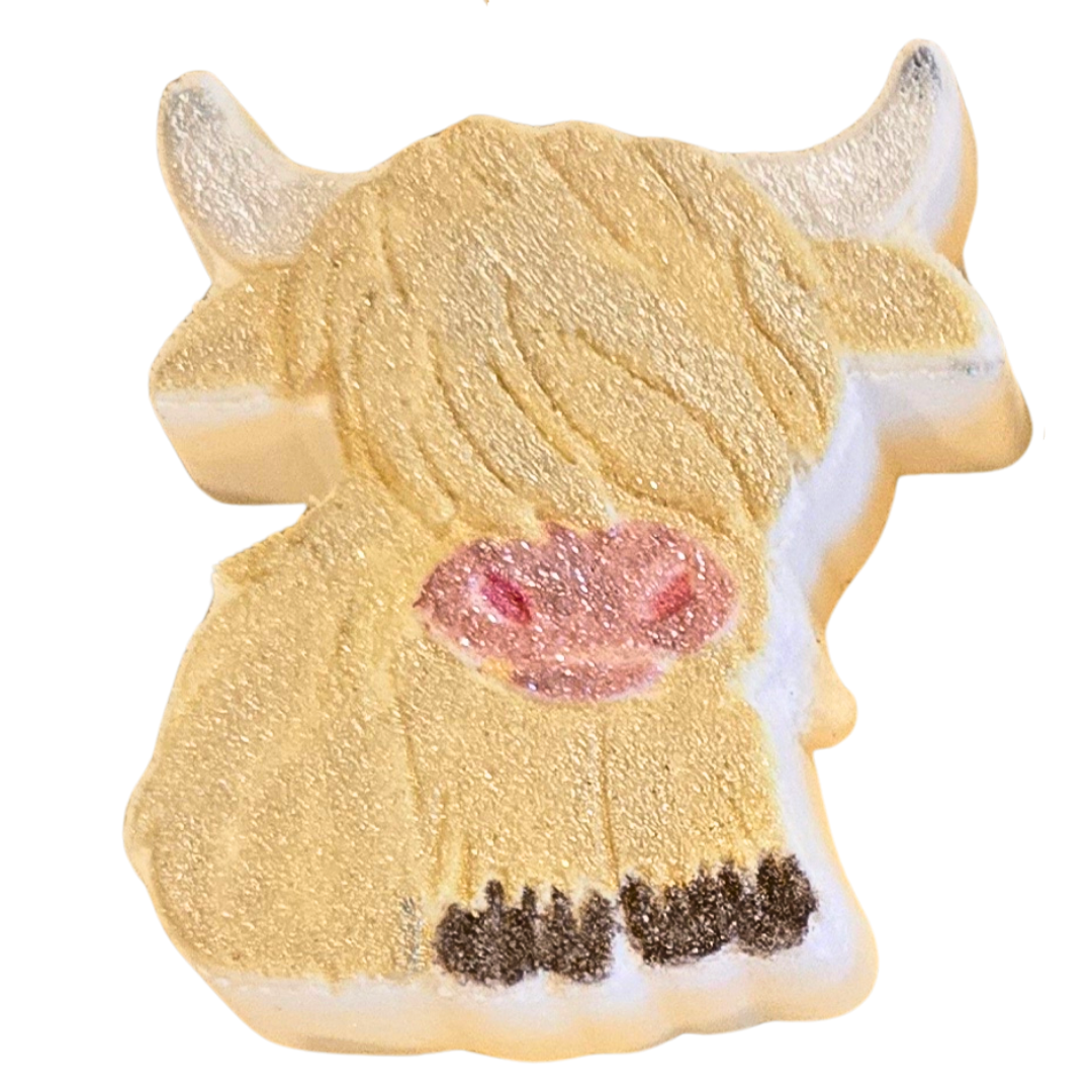 Highland Cow Bath Fizzy, Bath Bomb
