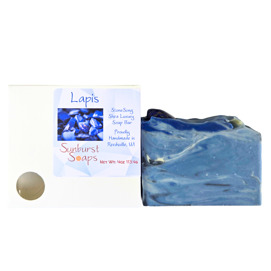 Luscious Lapis - the September StoneSong Shea Soap