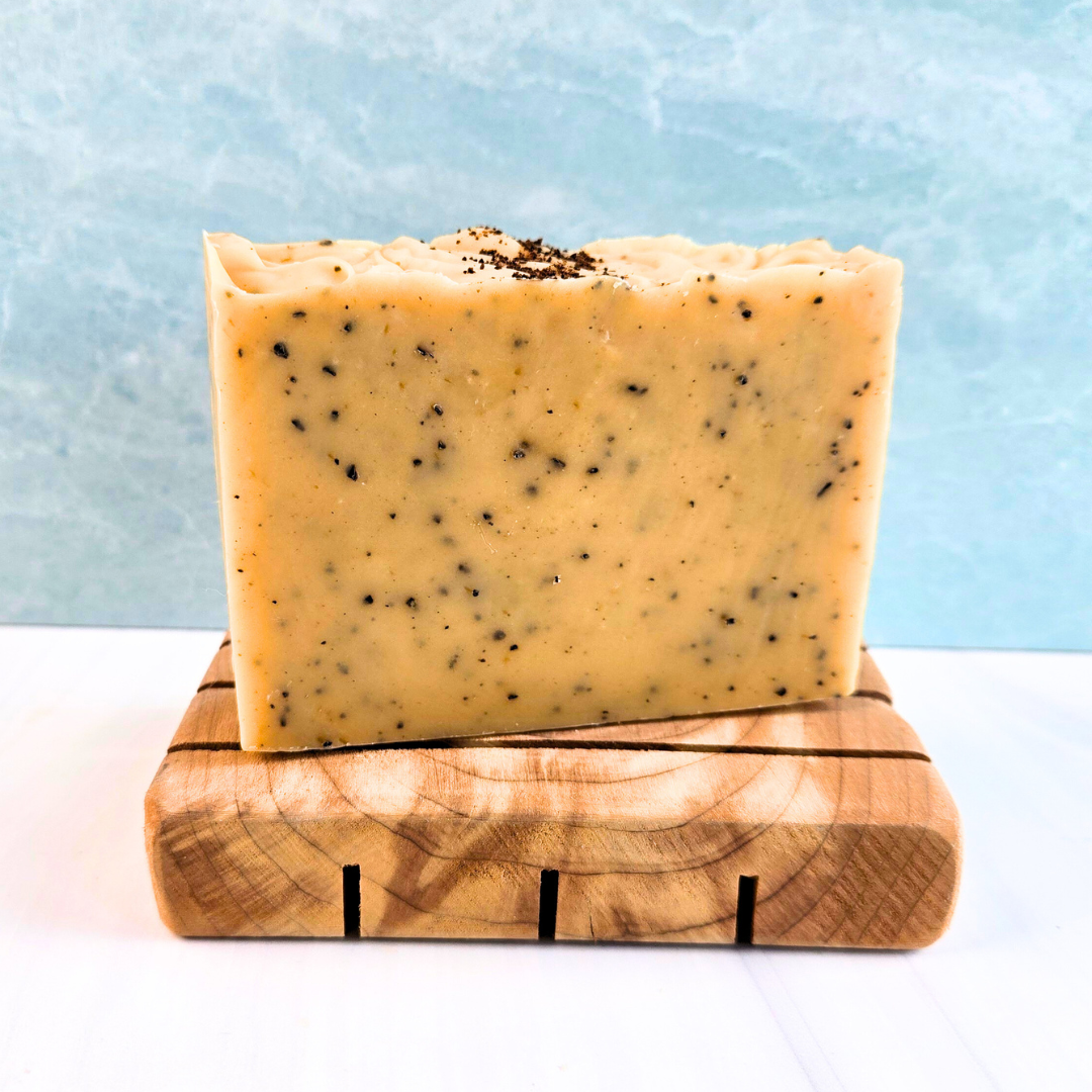 Morning Grind Shea Magic Exfoliating Soap Bar