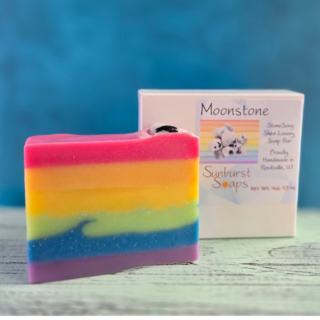 Moonstone - the June StoneSong Shea Soap