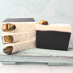 Tiger's Eye - the November StoneSong Shea Soap