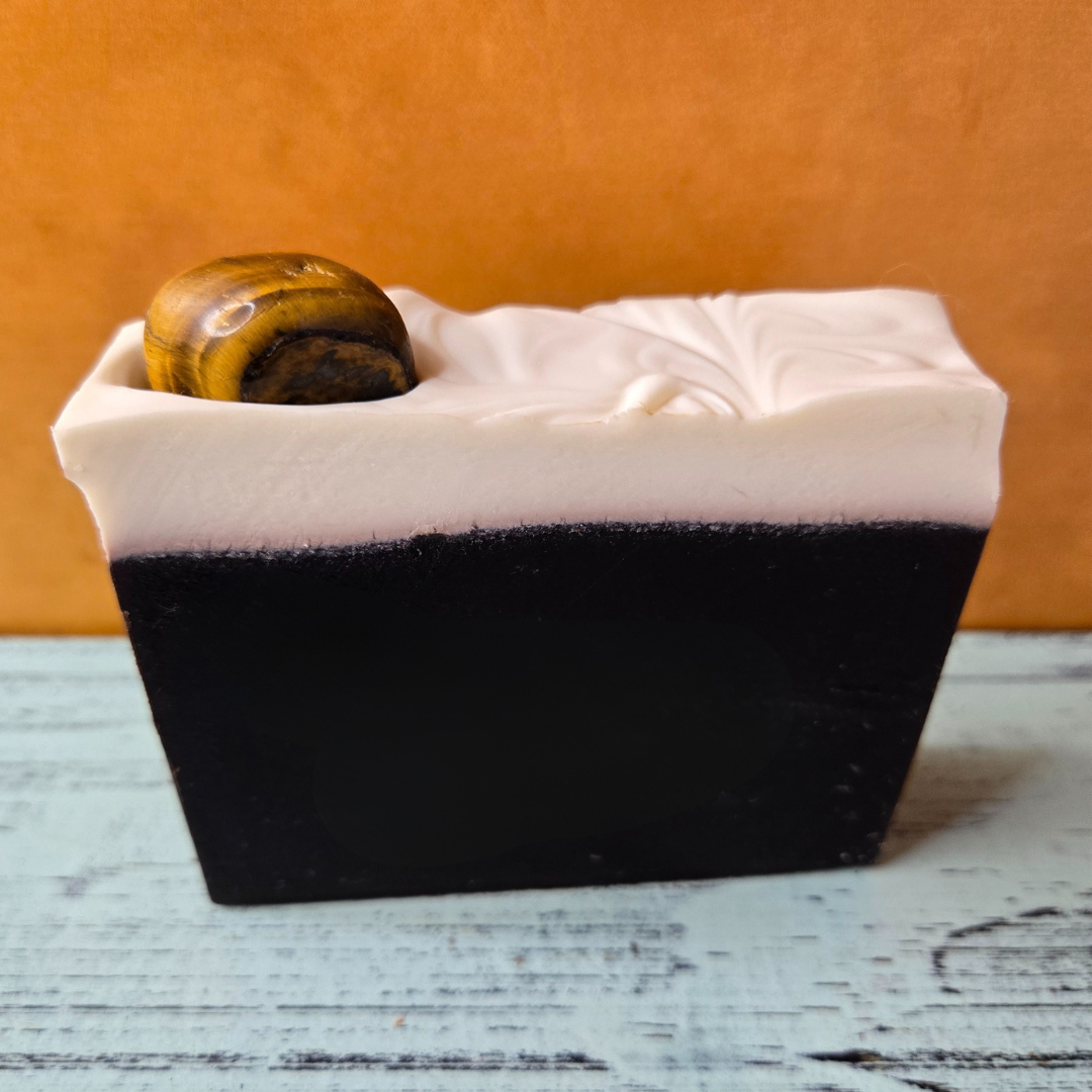 Tiger's Eye - the November StoneSong Shea Soap