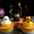 Halloween Ducky Soap in Cand Corn colors