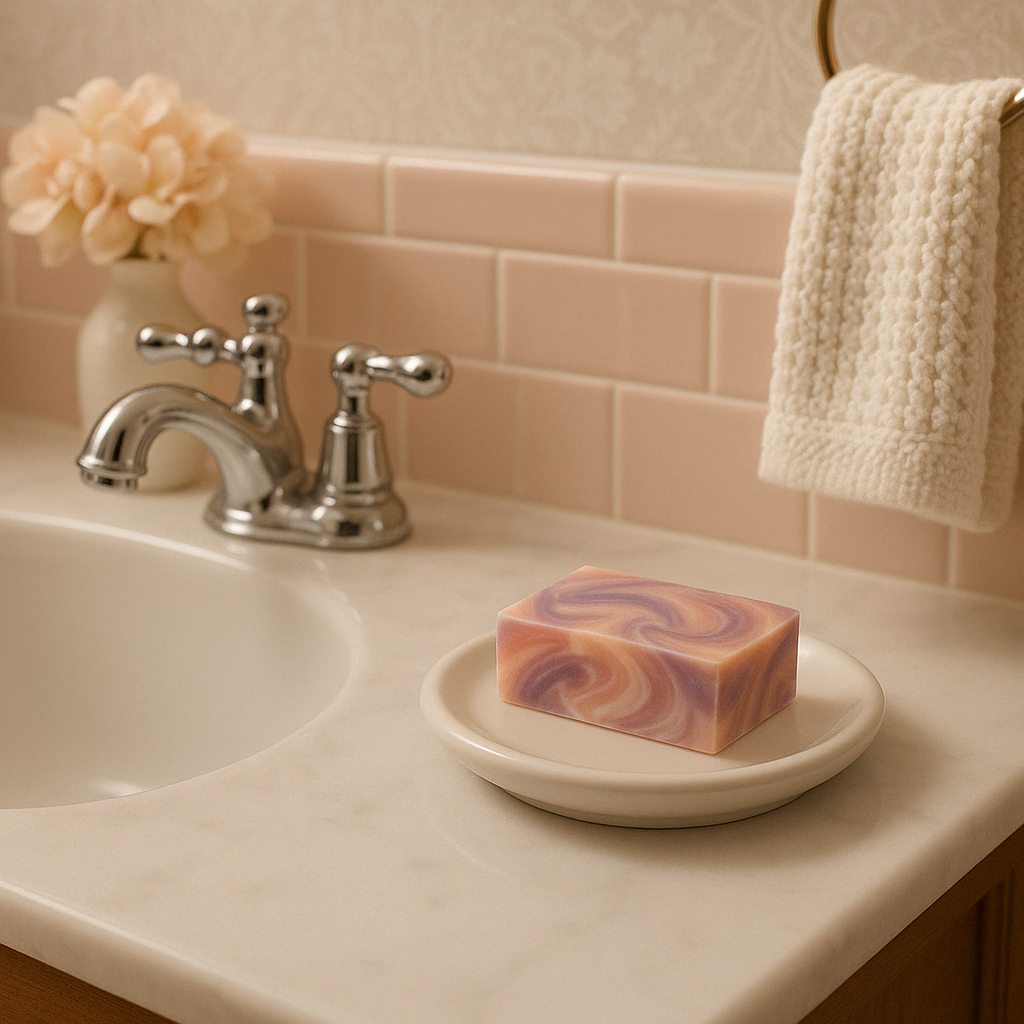 Pink Lilac Magic Luxury Soap Bar