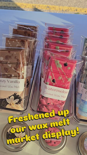 Coconut Wax Melts – Long-Lasting Scented Snap Bar for Wax Warmers
