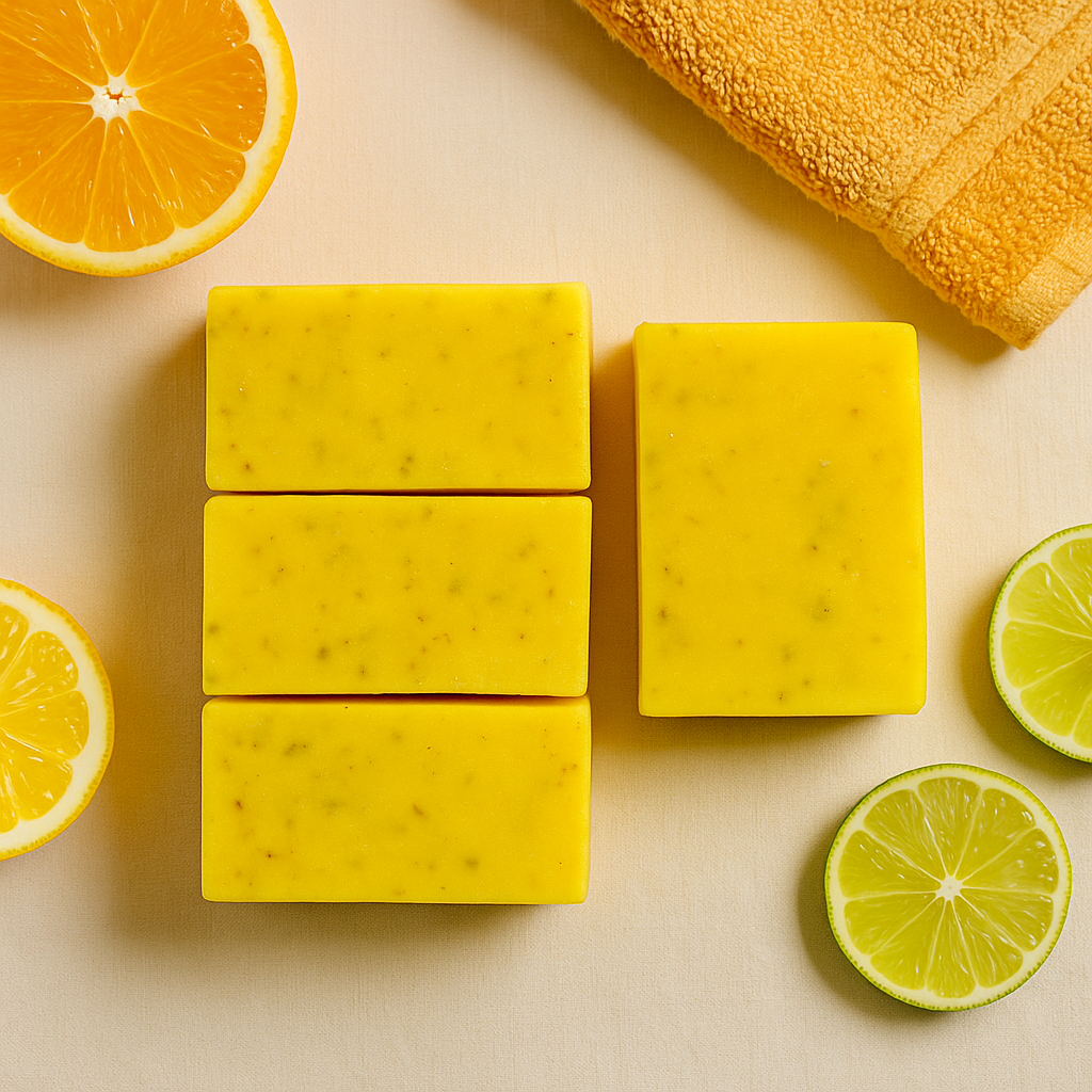 Sunny Citrus Shea Luxury Soap Bar