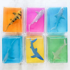 Shark Kids Critter Soap, gift for kids, birthday party favor, Christmas stocking stuffer, Easter basket filler