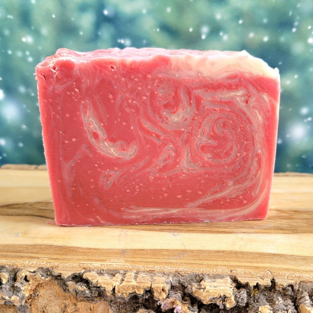 Cranberry Ale Beer Shea Magic Handmade Artisan Soap Bar