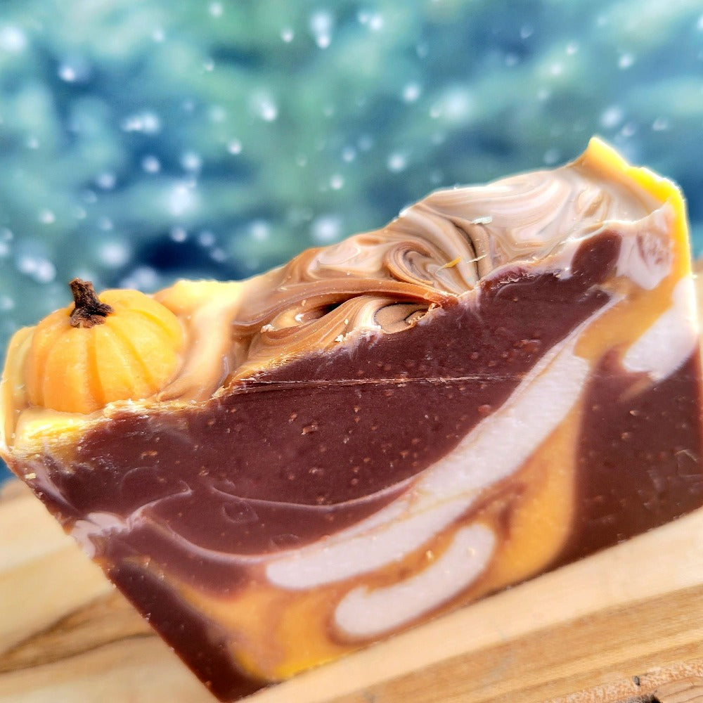 Bourbon & Pumpkin Shea Magic Luxury Soap