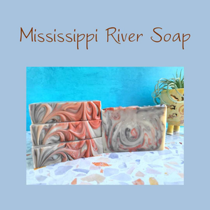 Mississippi River Soap, Wisconsin River Handmade Artisan Soap Bar