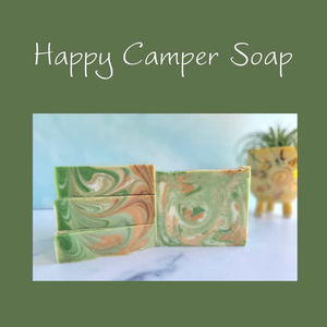 Happy Camper Shea Magic Handmade Artisan Soap Bar