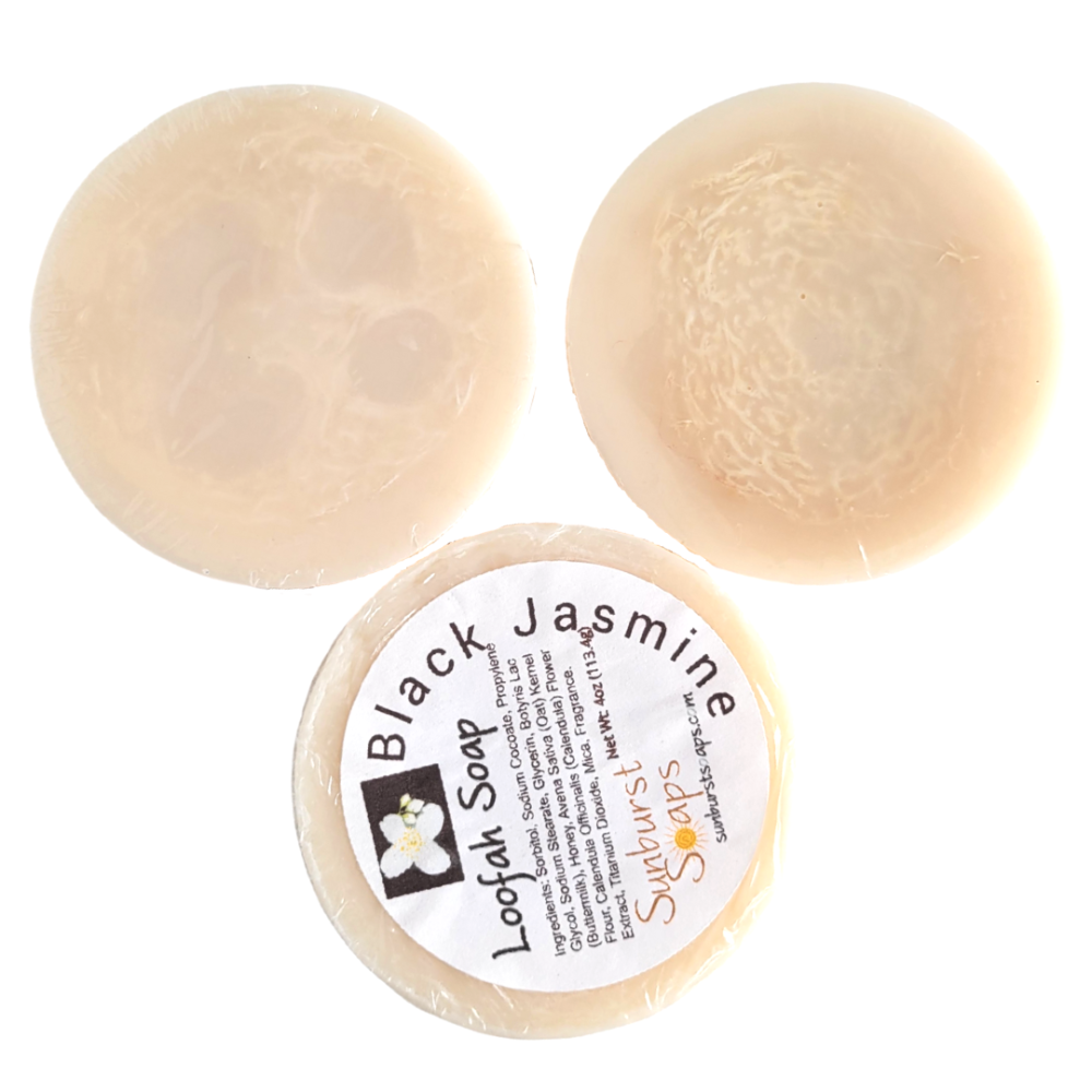 Loofah Triple Butter Glycerin Soap Bar
