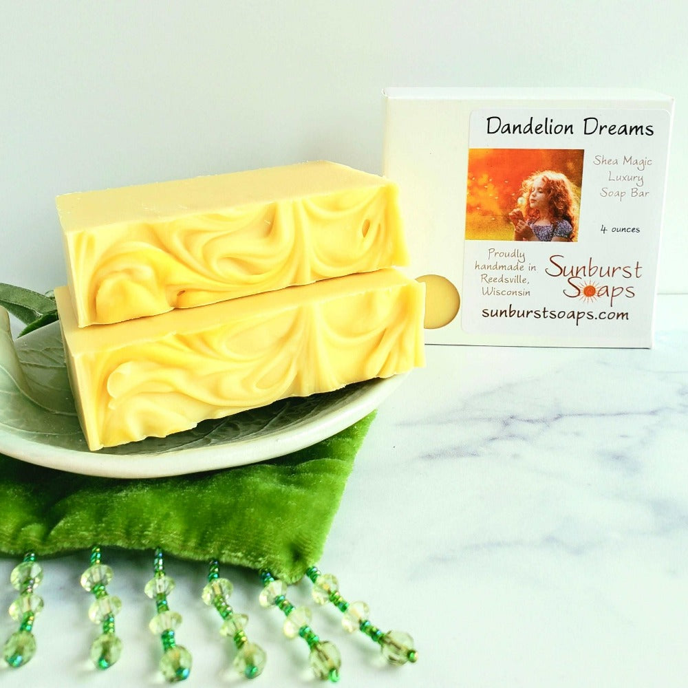 Dandelion Dreams Shea Magic Luxury Soap