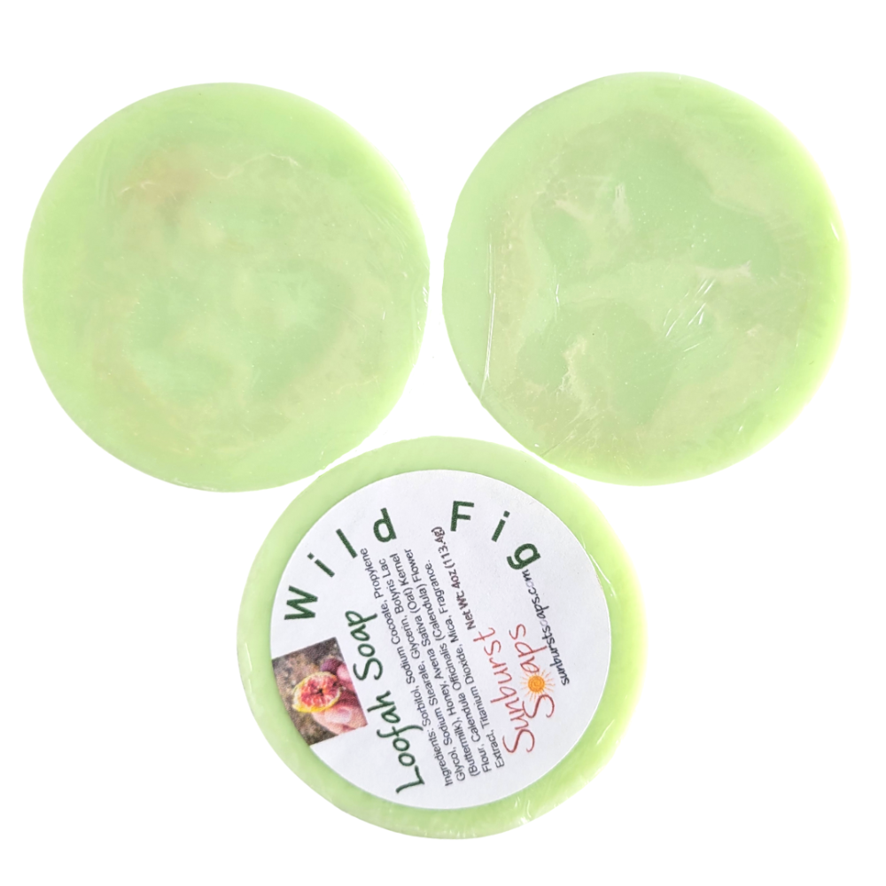 Loofah Triple Butter Glycerin Soap