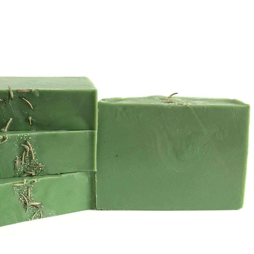 Rosemary Mint Twist Shea Magic Soap.