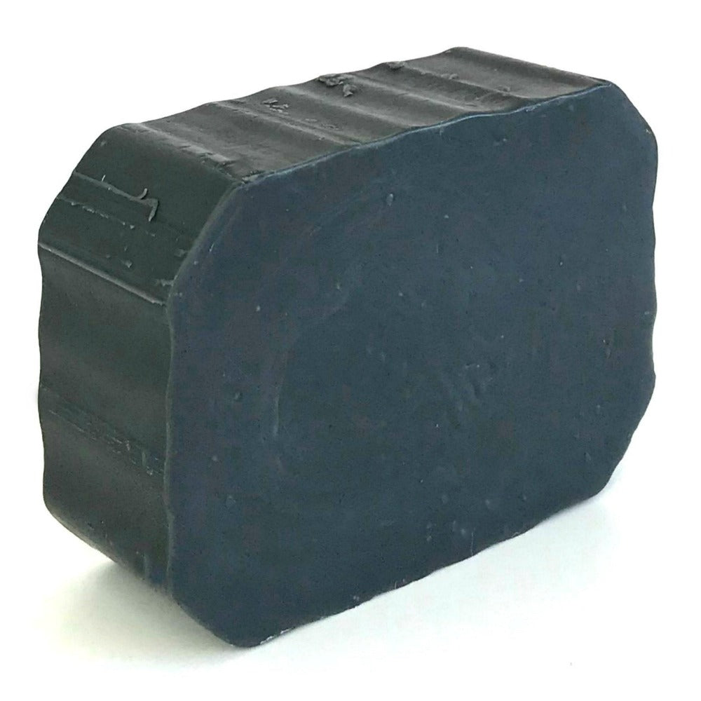 ABOUT FACE Activated Charcoal Organic Facial Soap Bar with a Cedar Essential Oil Blend.