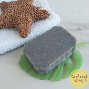 ABOUT FACE Dead Sea Mud Facial Soap Bar with Lavender Essential Oil