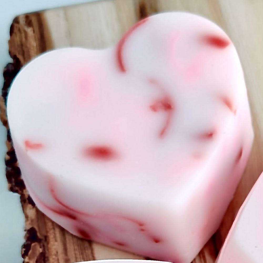 Confetti Hearts Triple Butter Glycerin Soap - Sunburst Soaps