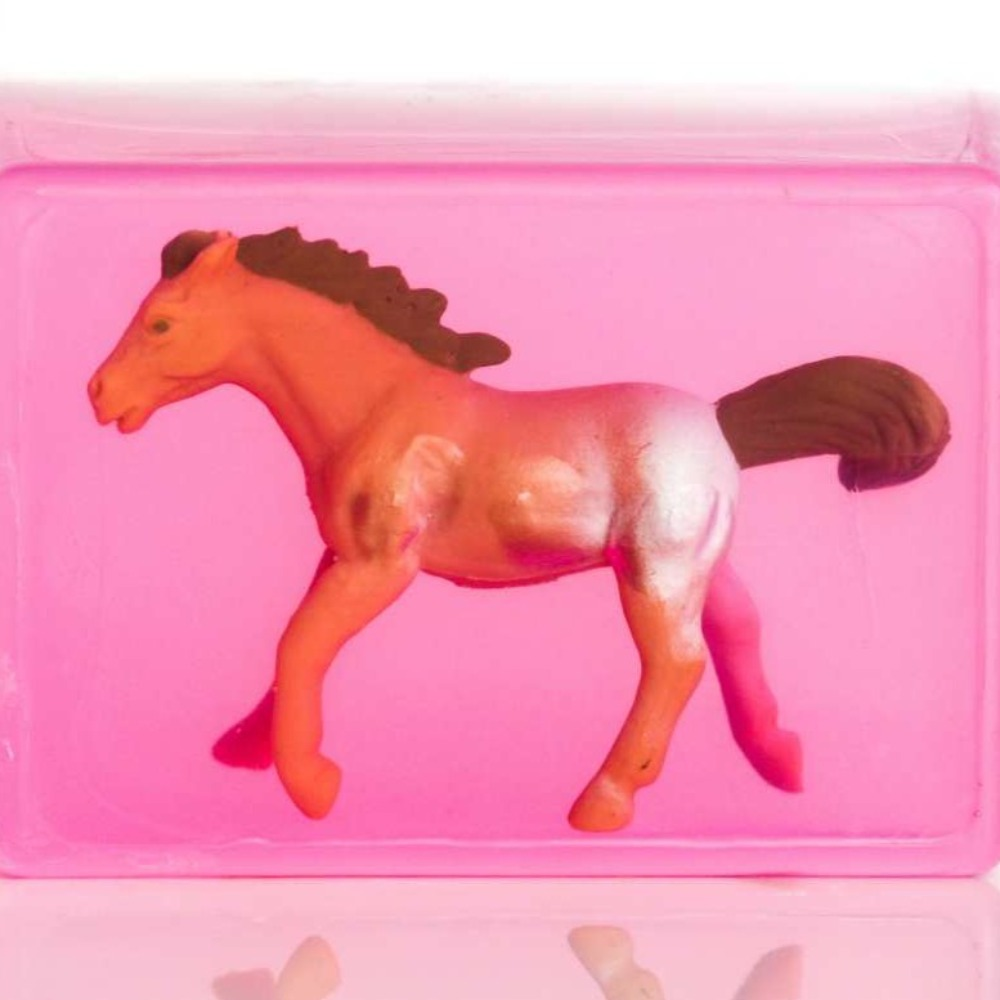 Horse Kids Critter Soap, gift for child boy girl, birthday party favor, Christmas stocking stuffer, Easter Basket filler